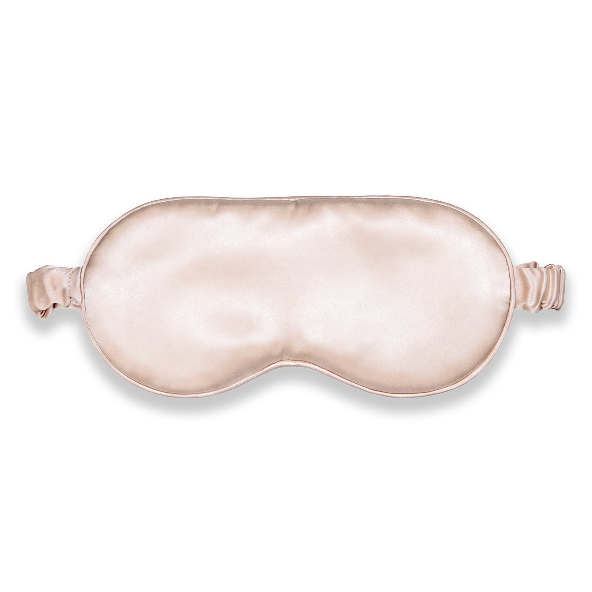 SILKAVA silk sleep mask, champagne