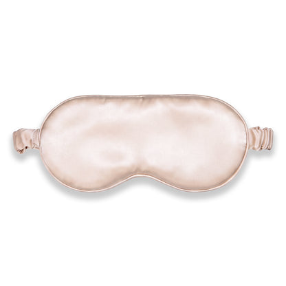 SILKAVA silk sleep mask, champagne