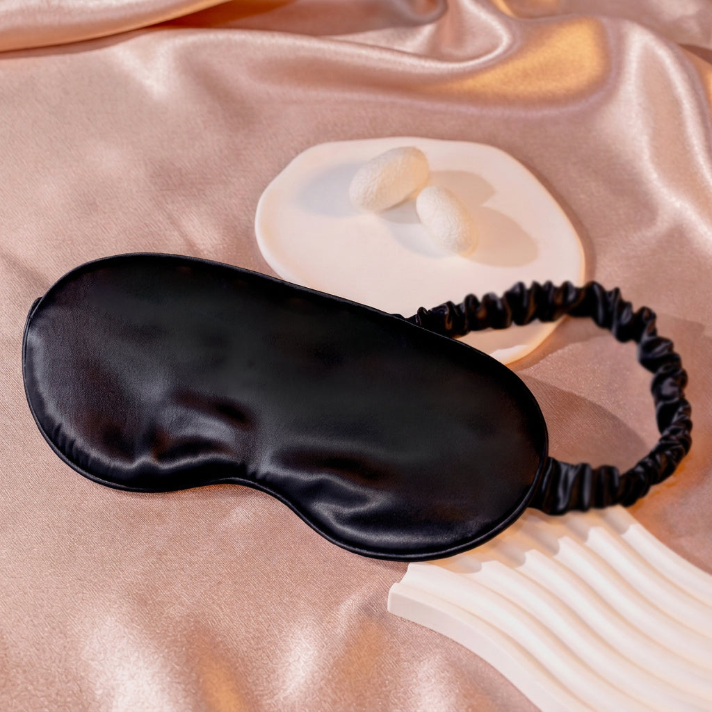 Silk Sleep Mask & Travel Pouch, Origin Series