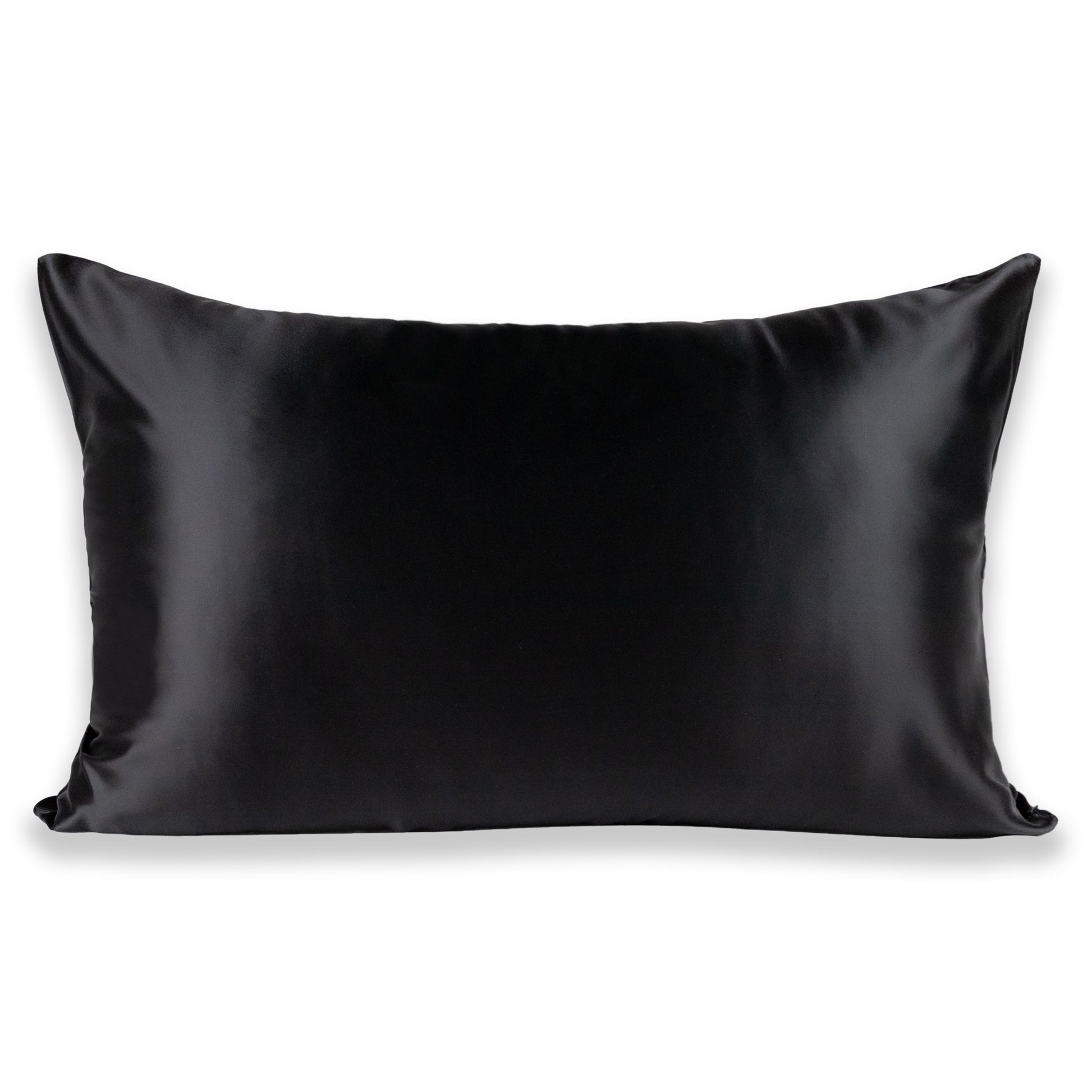SILKAVA silk pillowcase, black
