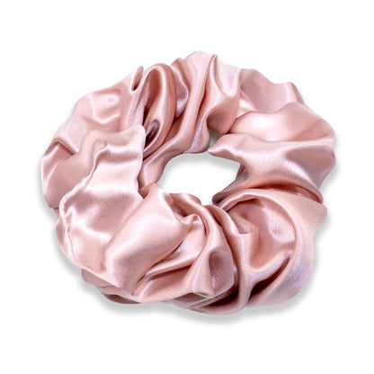 Silk Scrunchie, Large, Pink, Origin Series